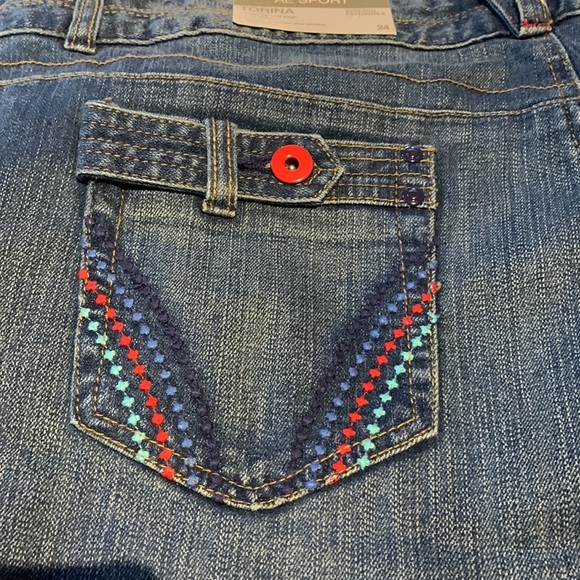 Additional Elle Crop Jeans AE Sports Torina size 24 NWT - Picture 5 of 10